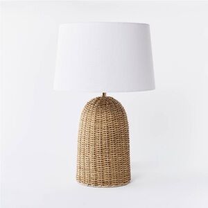 NWT Target Threshold by Studio McGee Large Seagrass Table Lamp Natural